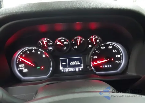 2022 Chevrolet Silverado 1500 Ltd 4Wd Short Bed Custom z USA, uszkodzony, nr VIN 3GCPYBEK4NG195388